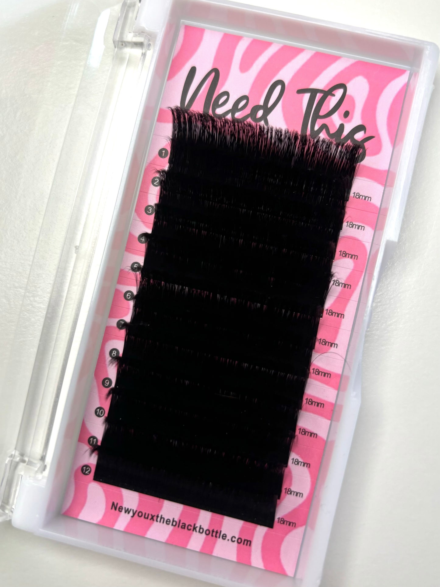 0.5 Need this lash tray